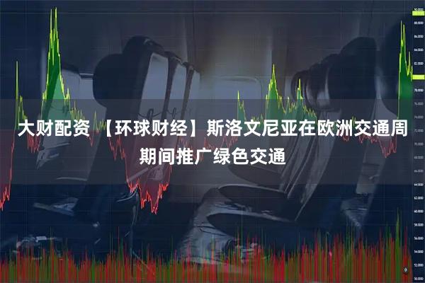 大财配资 【环球财经】斯洛文尼亚在欧洲交通周期间推广绿色交通